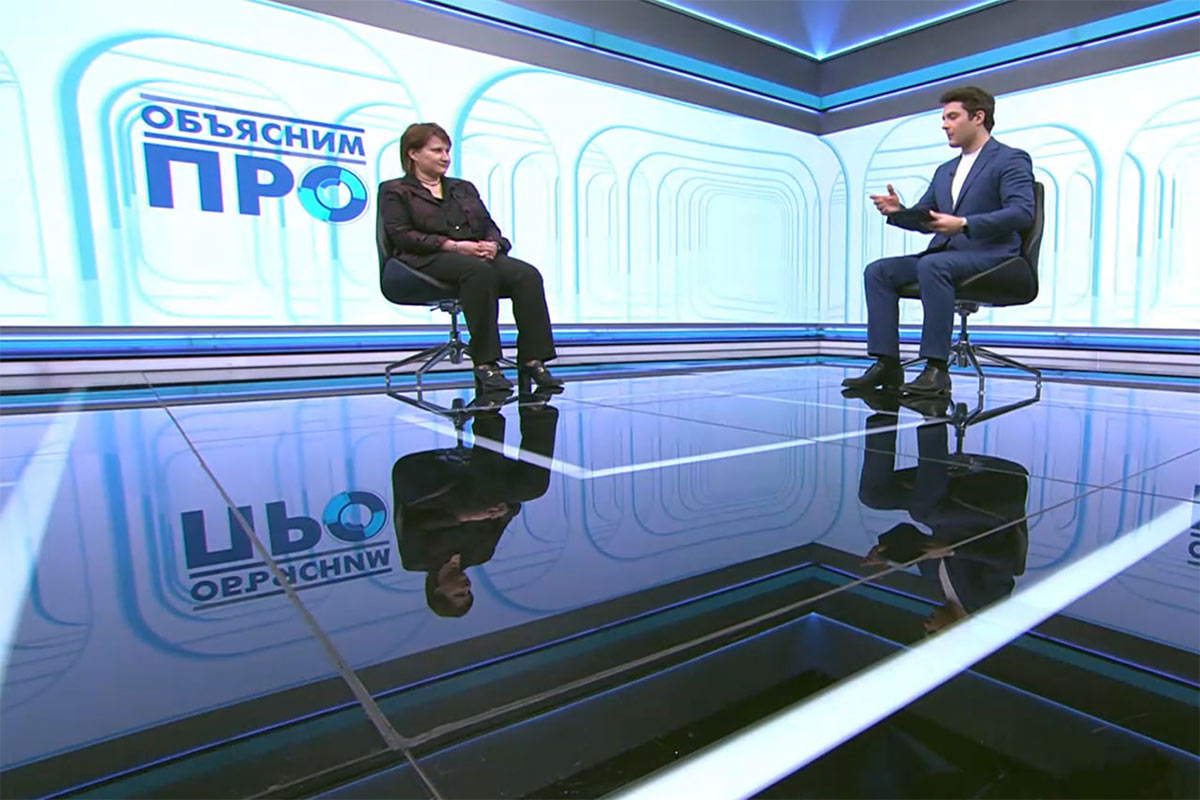 Директор Высшей школы общественных наук Гуманитарного института СПбПУ в прямом эфире канала Санкт-Петербург